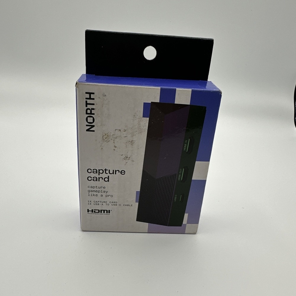 North Video Gameplay 1080p 60Hz Capture Card- Brand New Sealed